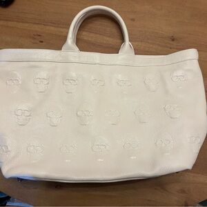 IO PELLE leather skull bag